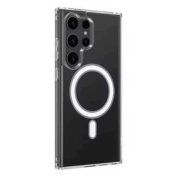 Samsung Galaxy S25 Ultra Kuori TPU MagSafe Läpinäkyvä