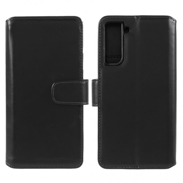 Samsung Galaxy S22 Kotelo Essential Leather Raven Black