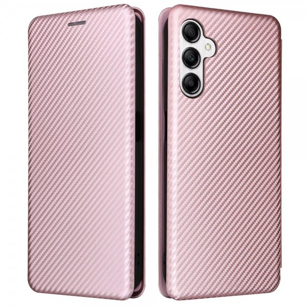 Samsung Galaxy A14 Kotelo Hiilikuiturakenne Ruusukulta