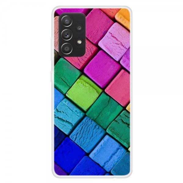 Samsung Galaxy A23 5G Kuori Aihe Värikäs Laatikot