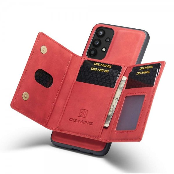 Samsung Galaxy A32 5G Kuori M2 Series Irrotettava Korttipidike Punainen