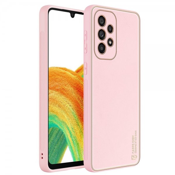Samsung Galaxy A33 5G Kuori YOLO Series Vaaleanpunainen
