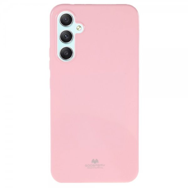 Samsung Galaxy A34 5G Kuori Pearl Jelly Vaaleanpunainen