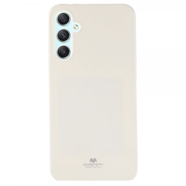 Samsung Galaxy A34 5G Kuori Pearl Jelly Valkoinen