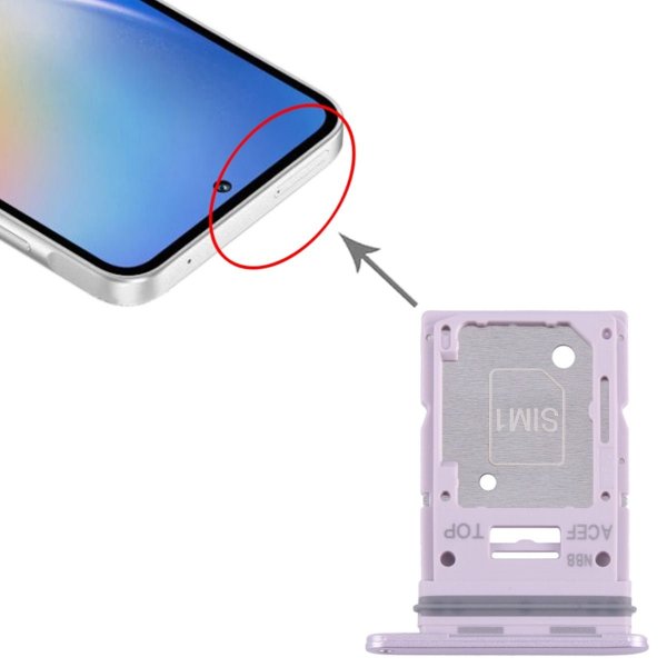 Samsung Galaxy A35 SIM-korttipidike - Liila