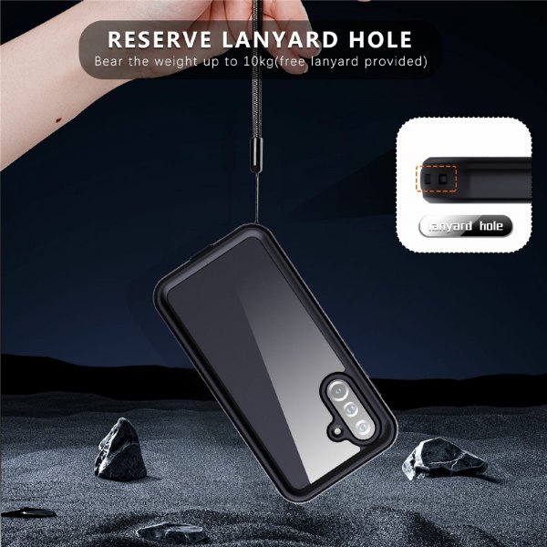 Samsung Galaxy A36 Kuori Vedenkestävä IP68 Musta