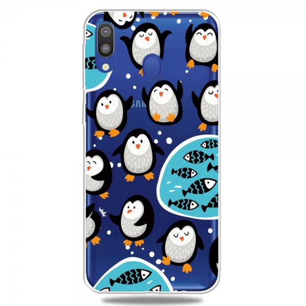 Samsung Galaxy A40 Suojakuori Motiv Pingviner