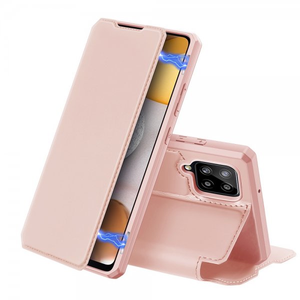 Samsung Galaxy A42 5G Kotelo Skin X Series Vaaleanpunainen