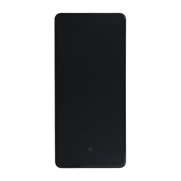 Samsung Galaxy A42 5G-näyttö LCD Display + alkuperäinen akku - musta