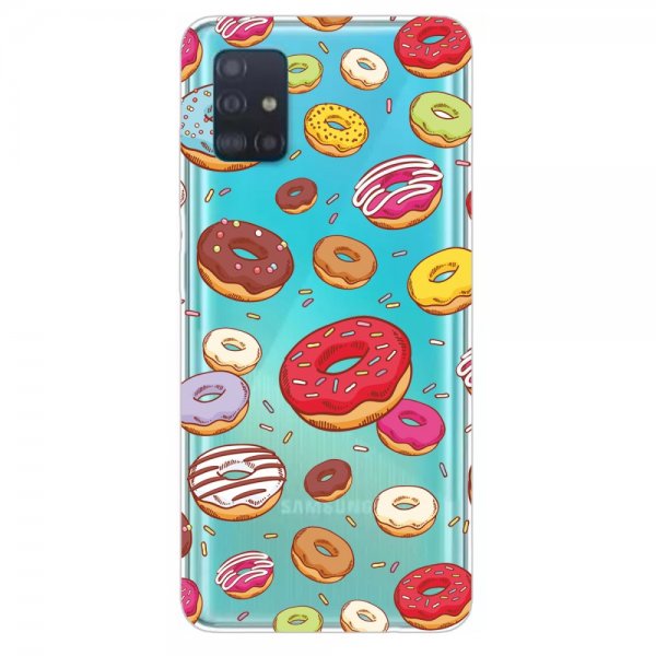 Samsung Galaxy A51 Kuori Aihe Donuts