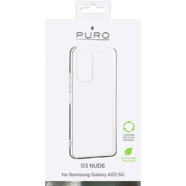 Samsung Galaxy A53 5G Kuori Nude Läpinäkyvä
