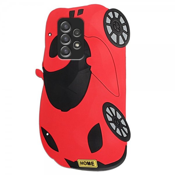Samsung Galaxy A53 5G Kuori Silikoni 3D Auto