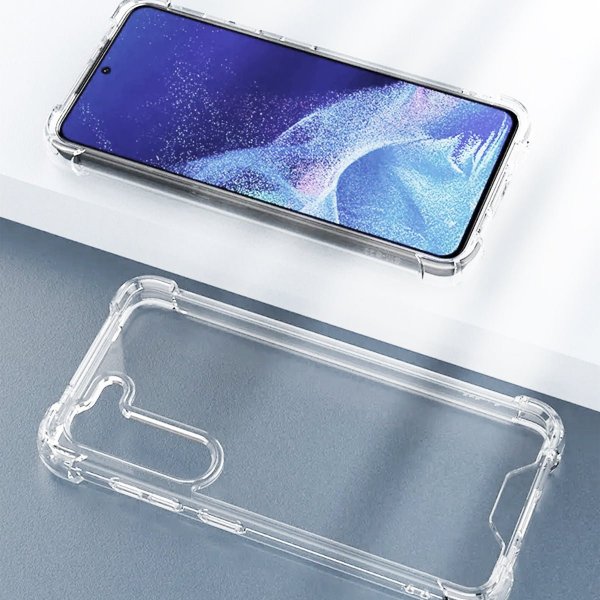 Samsung Galaxy A54 5G Kuori Iskunkestävä TPU Läpinäkyvä