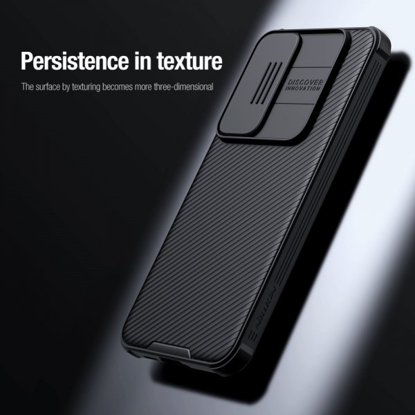 Samsung Galaxy A55 Kuori CamShield Pro Musta
