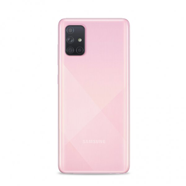 Samsung Galaxy A71 Suojakuori Nude Läpinäkyvä Kirkas