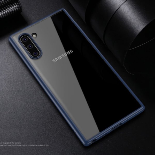 Samsung Galaxy Note 10 Kuori Kovamuovi Kirkas Sininen