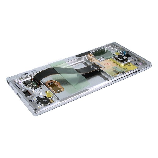 Samsung Galaxy Note 10 -näyttö, jossa on LCD Display Original - Valkoinen