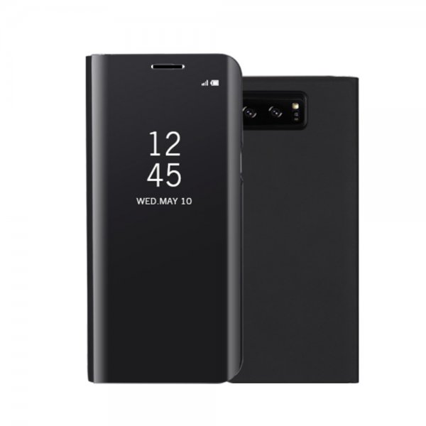Samsung Galaxy Note 8 Kotelo Caller-ID-toiminto Musta
