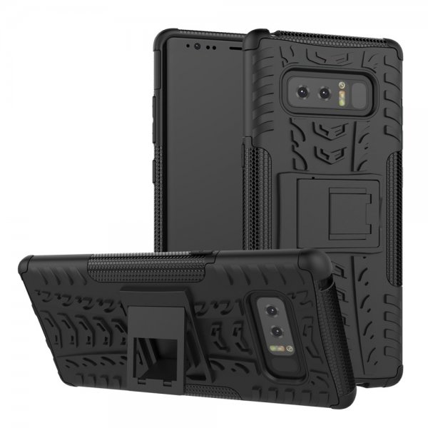 Samsung Galaxy Note 8 Kuori Armor RengasKuvio Musta