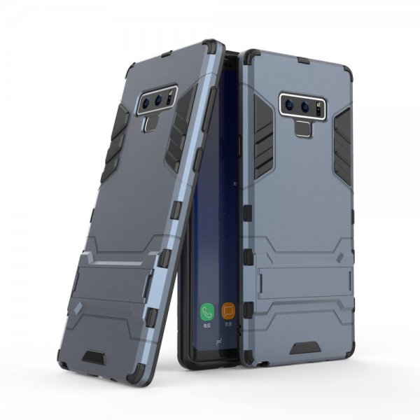 Samsung Galaxy Note 9 Armor Silikonii Kovamuovi Sininen