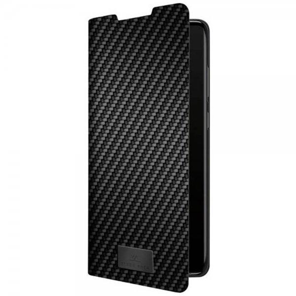 Samsung Galaxy S20 Kotelo Flex Carbon Booklet Musta
