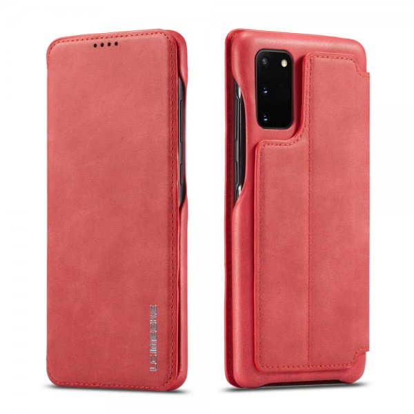 Samsung Galaxy S20 Kotelo Retro Punainen