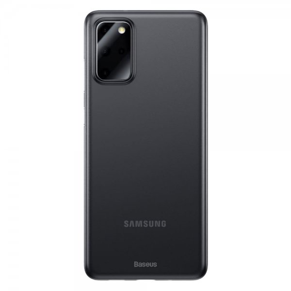 Samsung Galaxy S20 Plus Kuori Wing Case Läpinäkyvä Musta