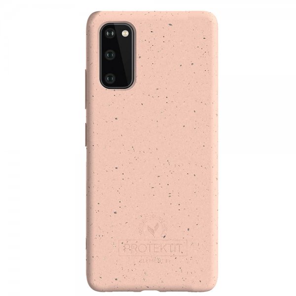 Samsung Galaxy S20 Suojakuori Bio Cover Salmon Pink
