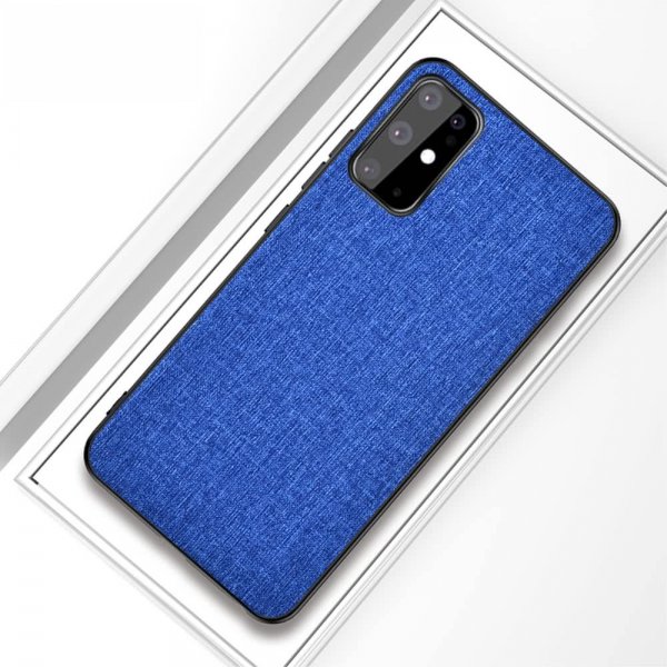 Samsung Galaxy S20 Kuori KangasRakenne Sininen