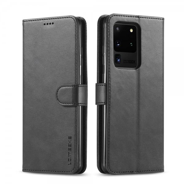 Samsung Galaxy S20 Ultra Kotelo Korttitaskulla Musta