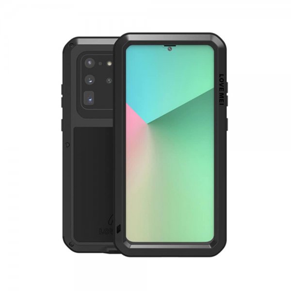 Samsung Galaxy S20 Ultra Kuori PoweRFul Case Musta