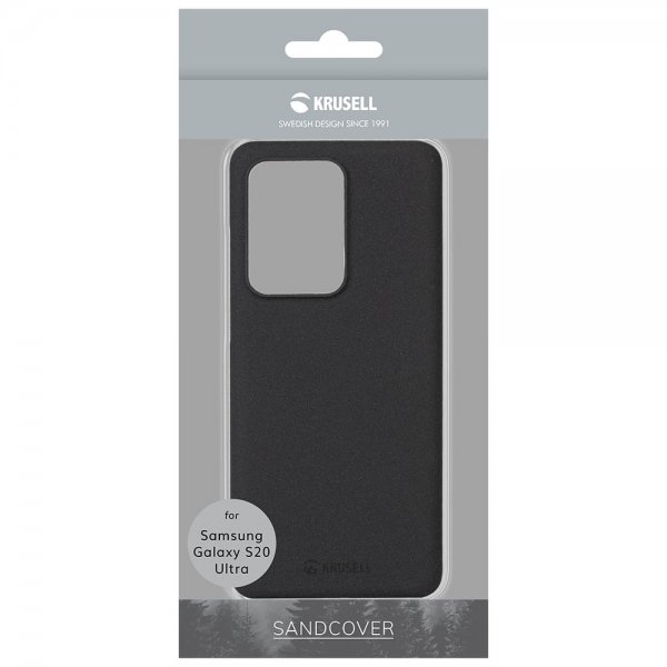 Samsung Galaxy S20 Ultra Kuori Sandby Cover Musta