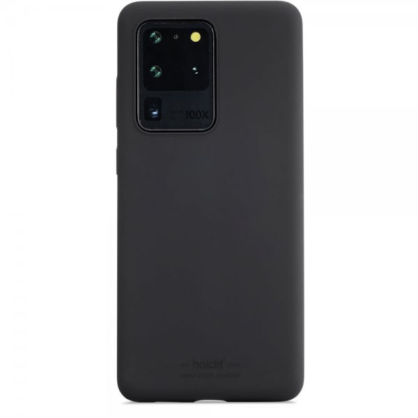 Samsung Galaxy S20 Ultra Kuori Silikonii Musta