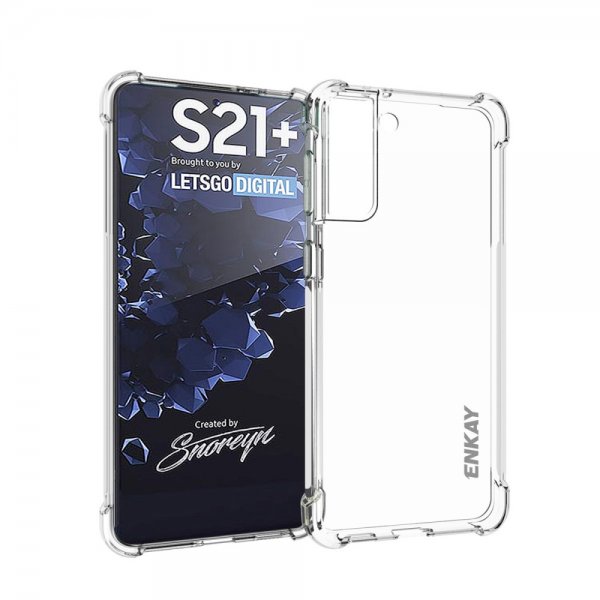 Samsung Galaxy S21 Plus Kuori Läpinäkyvä Kirkas