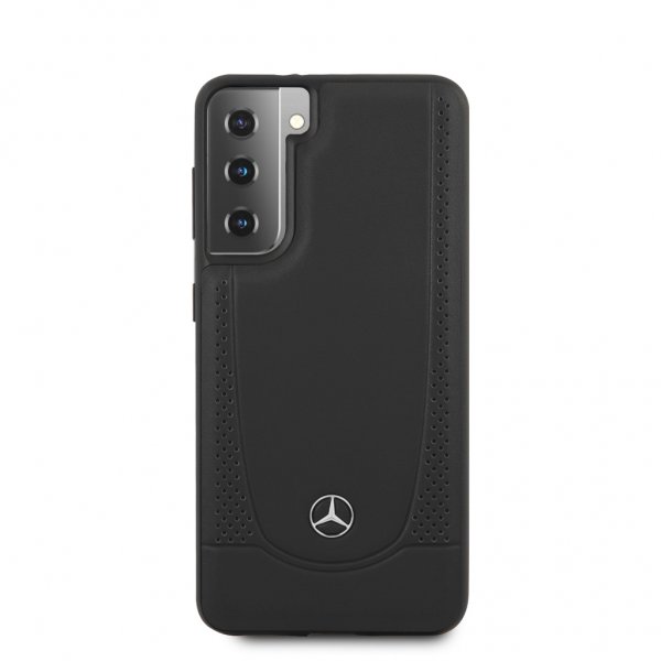Samsung Galaxy S21 Kuori Logo Perforoitu Musta
