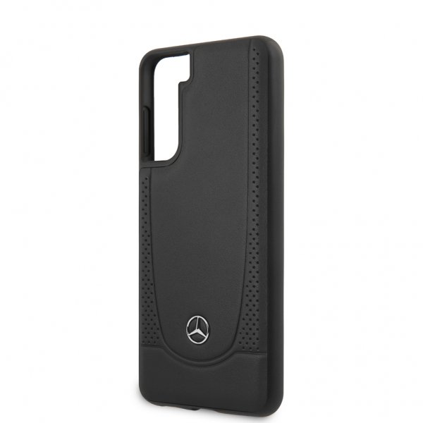 Samsung Galaxy S21 Kuori Logo Perforoitu Musta
