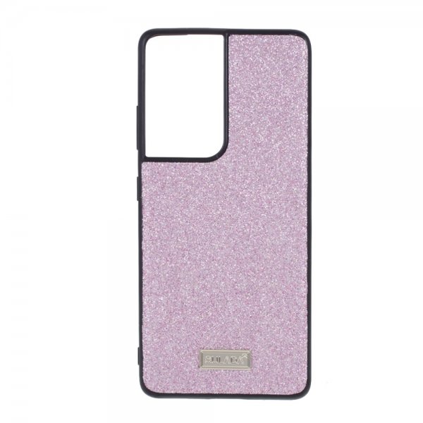 Samsung Galaxy S21 Ultra Kuori Glitter Violetti