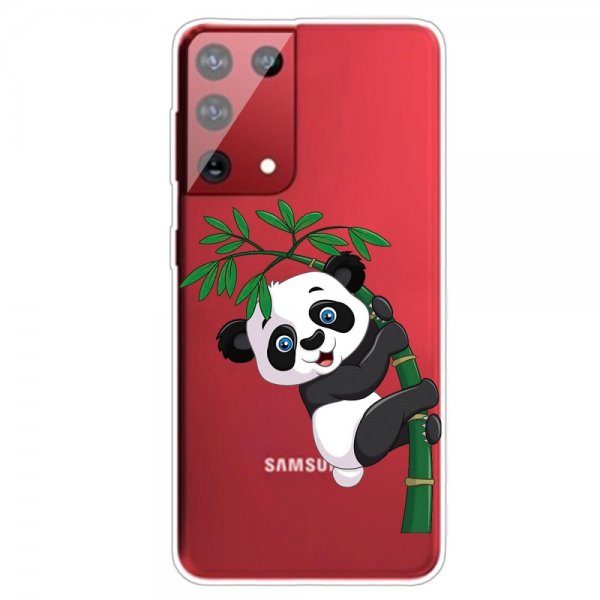Samsung Galaxy S21 Ultra Kuori Aihe Panda ja Bambu