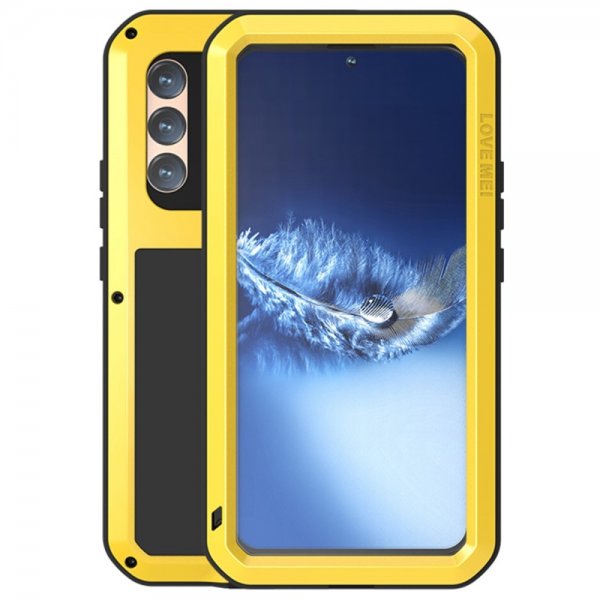Samsung Galaxy S22 Plus Kuori Powerful Case Keltainen