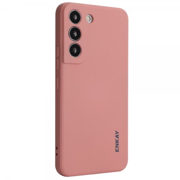 Samsung Galaxy S22 Kuori Silikoni Vaaleanpunainen
