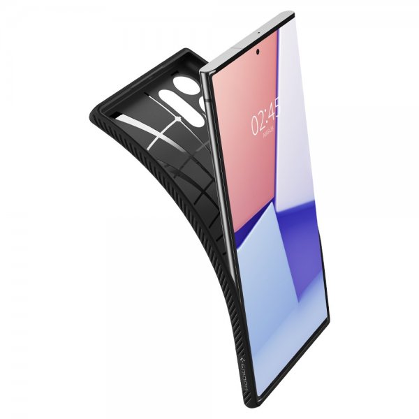 Samsung Galaxy S22 Ultra Kuori Liquid Air Matte Black