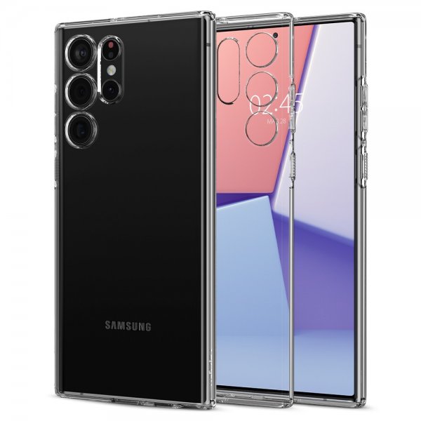 Samsung Galaxy S22 Ultra Kuori Liquid Crystal Crystal Clear