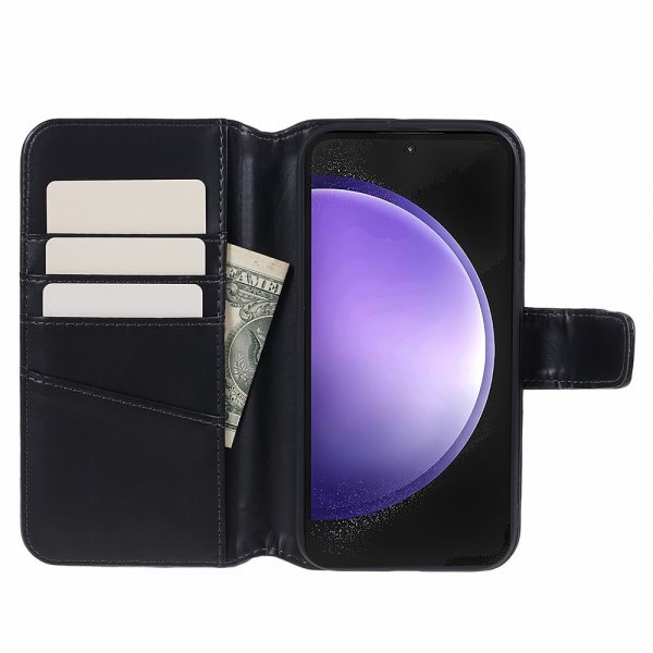 Samsung Galaxy S23 FE Kotelo MagLeather Raven Black