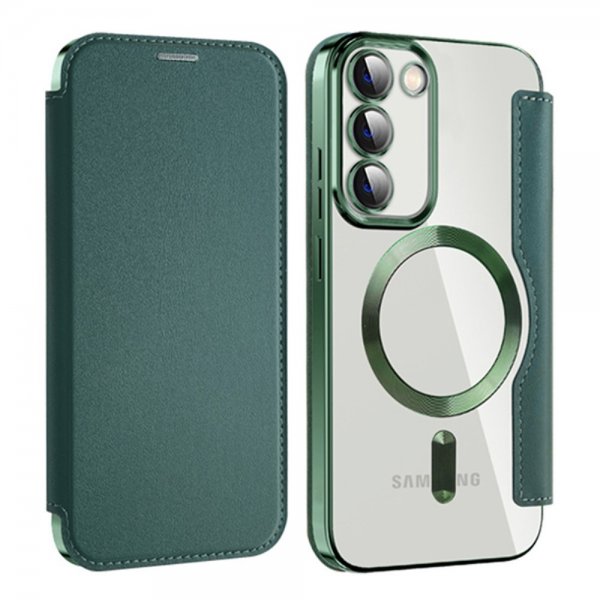 Samsung Galaxy S23 Kotelo MagSafe Vihreä