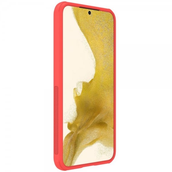 Samsung Galaxy S23 Plus Kuori Super Frosted Shield Pro Punainen