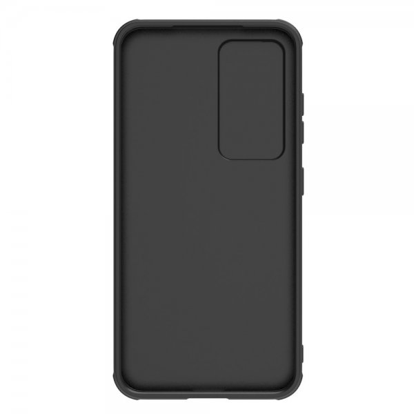 Samsung Galaxy S23 Plus Kuori Synteettinen Kuitu Musta