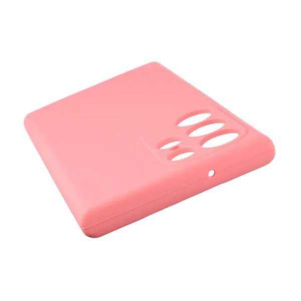 Samsung Galaxy S23 Ultra Kuori Silikoni Vaaleanpunainen