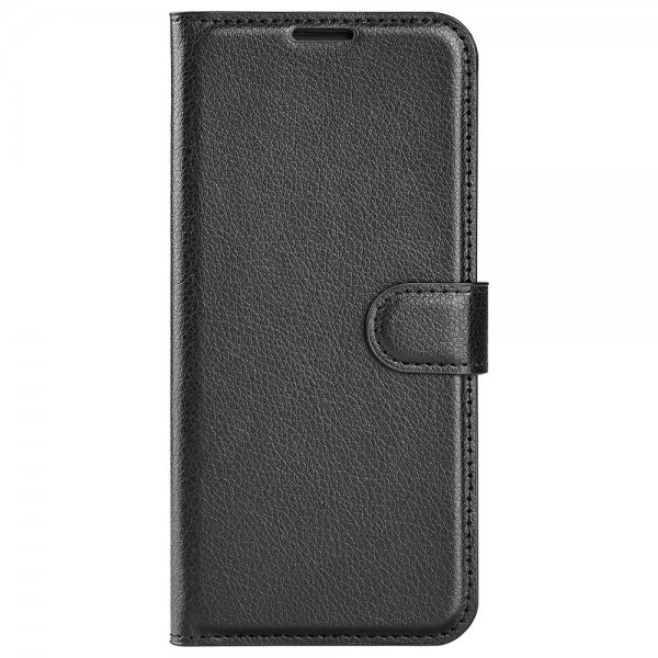 Samsung Galaxy S23 Ultra Kotelo Litchi Raven Black