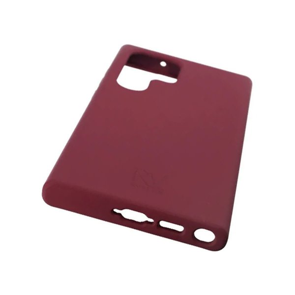 Samsung Galaxy S23 Ultra Kuori Silikoni Punainen