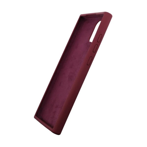 Samsung Galaxy S23 Ultra Kuori Silikoni Punainen